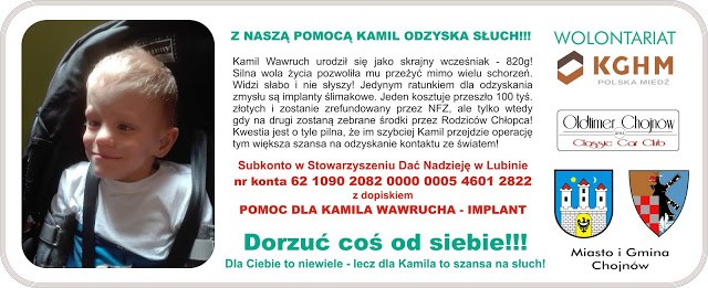 Rodzice Kamila zbierają pieniądze na implant słuchu dla chłopca /Materiały prasowe