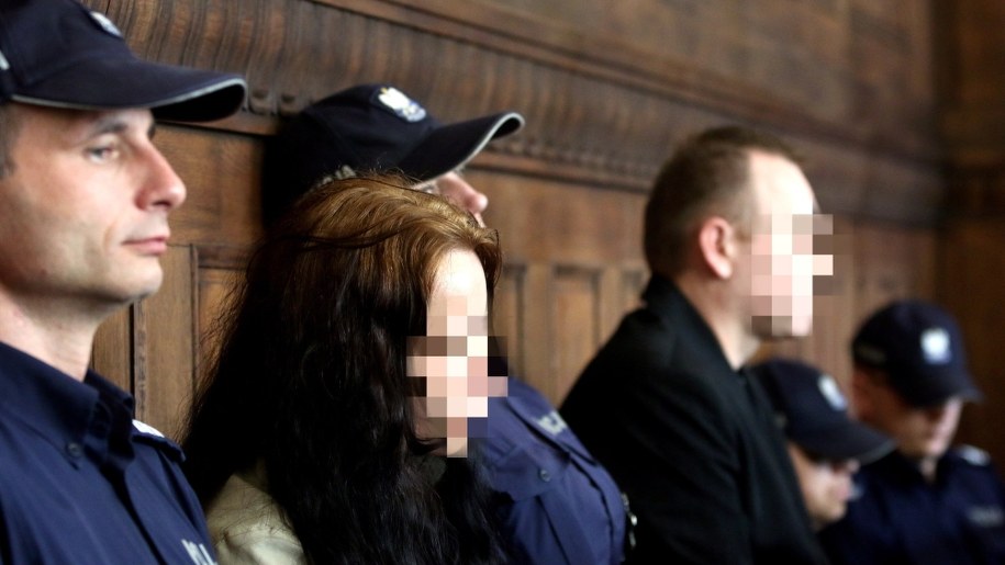 Rodzice Szymona z Będzina, Beata Ch. i Jarosław R., podczas rozprawy w Sądzie Okręgowym w Katowicach (4 maja 2016) /Marek Zimny /PAP