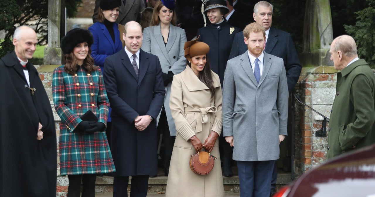 Rodzina królewska i Meghan Markle /Chris Jackson /Getty Images