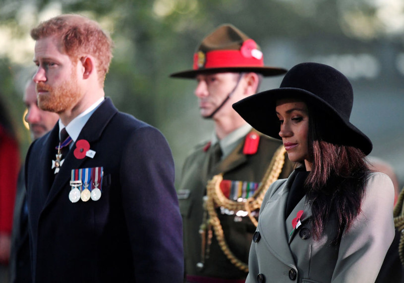 Rodzina królewska nabrała wody w usta. Nikt nie komentuje wywiadu, którego udzielili Harry i Meghan /Getty Images