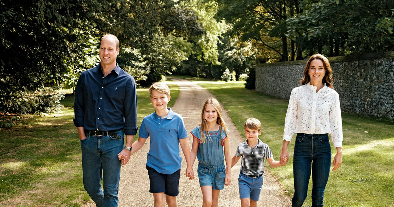 Rodzina królewska /AFP PHOTO / KENSINGTON PALACE / MATT PORTEOUS /East News