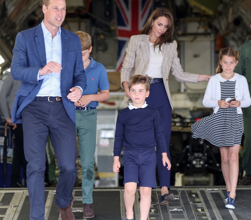 Rodzina księcia Williama w lipcu 2023 r. /Chris Jackson /Getty Images