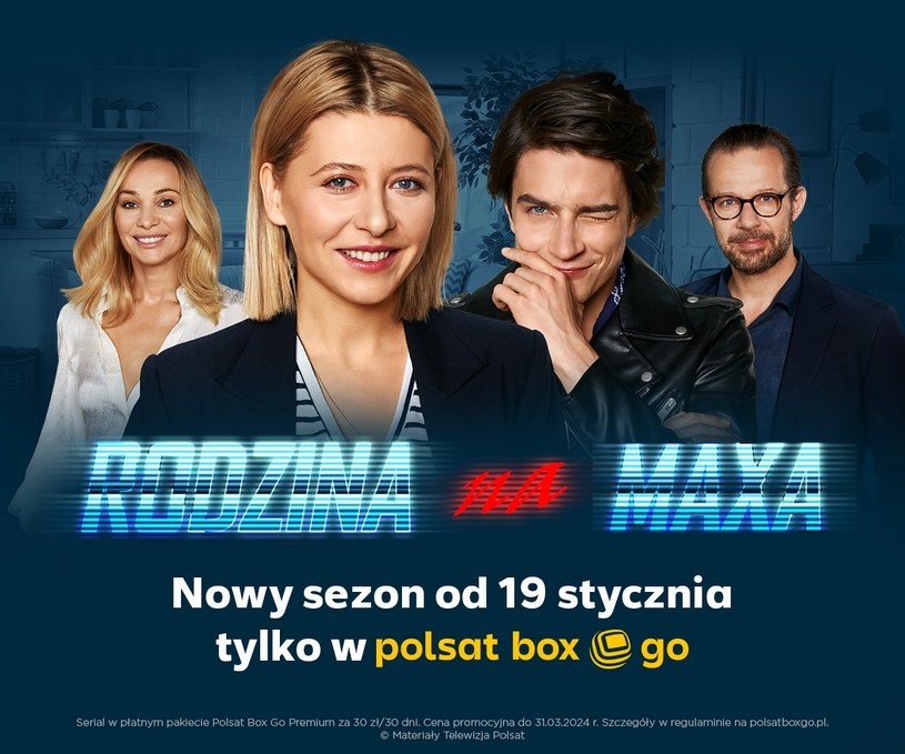 "Rodzina na Maxa" tylko w Polsat Box Go /Telewizja Polsat /materiały prasowe