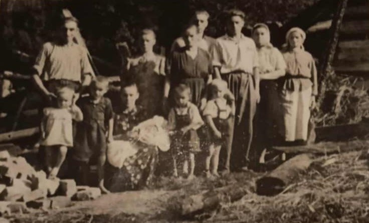 Rodzina Pani Marty w latach 70. /