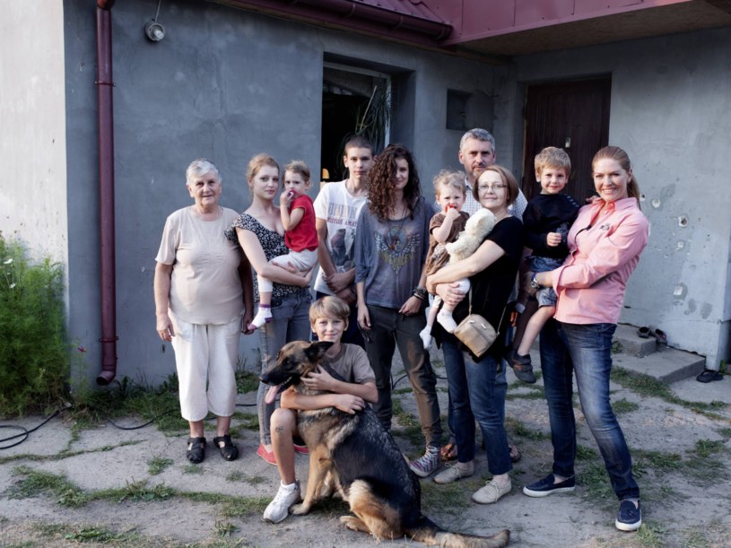 Rodzina Rozmanowskich w programie "Nasz nowy dom", 2013 rok /Polsat