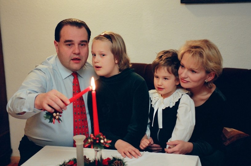 Rodzina Żaków w 1998 roku /Maciej Billewicz /East News