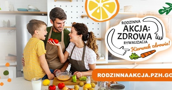 „Rodzinna Akcja: Zdrowa Rywalizacja – Kierunek zdrowie!” /materiały promocyjne