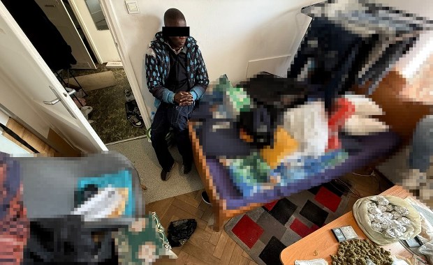 Rodzinny narkobiznes w Warszawie zakończony. Areszt dla Polki i Nigeryjczyka