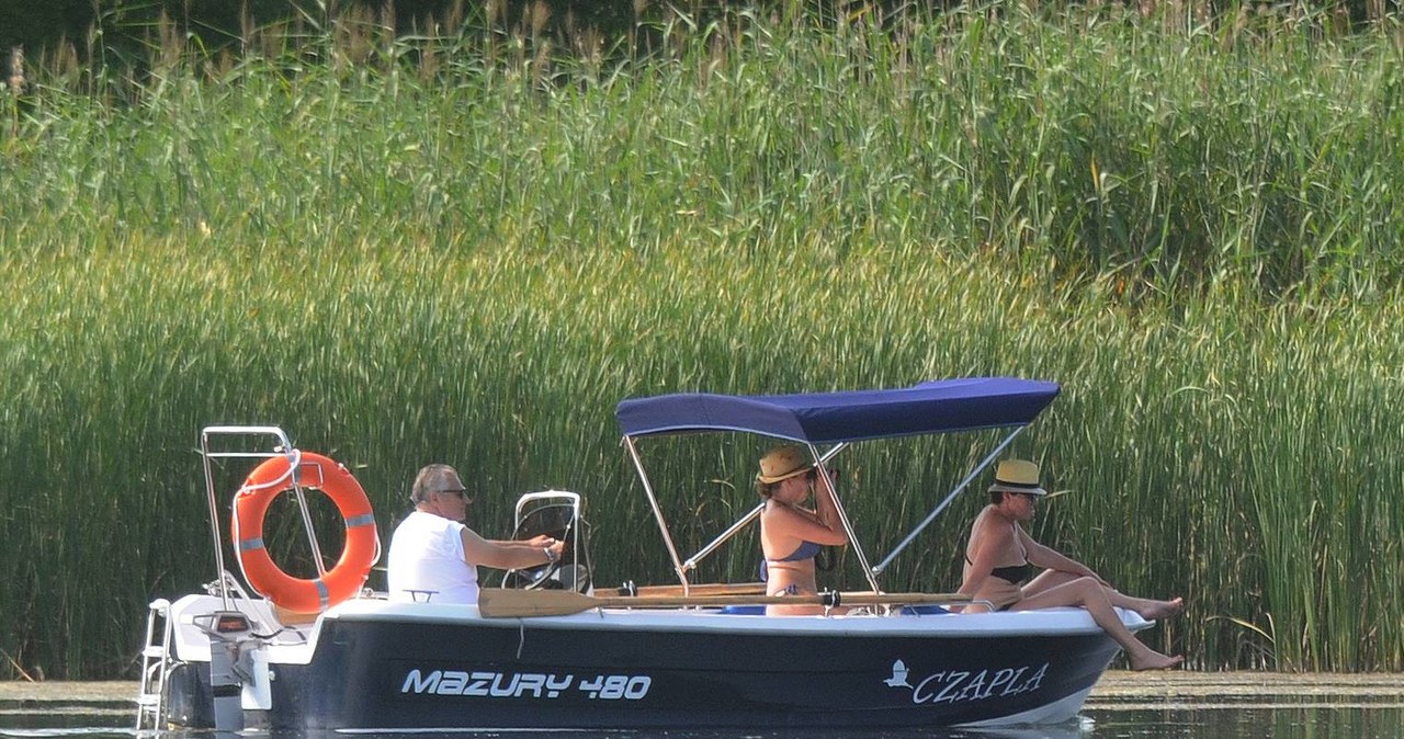 Rodzinny wypad na Mazury /BOGDAN HRYWNIAK/ /Newspix