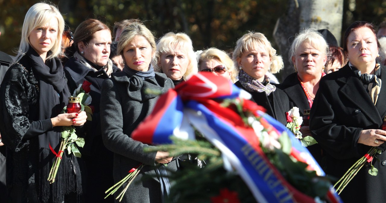 Rodziny ofiar katastrofy 10 kwietnia w Katyniu