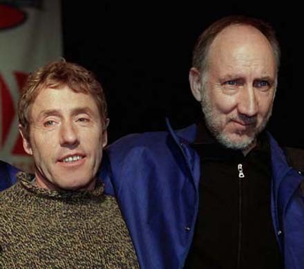 Roger Daltrey i Pete Townshend (The Who) /arch. AFP