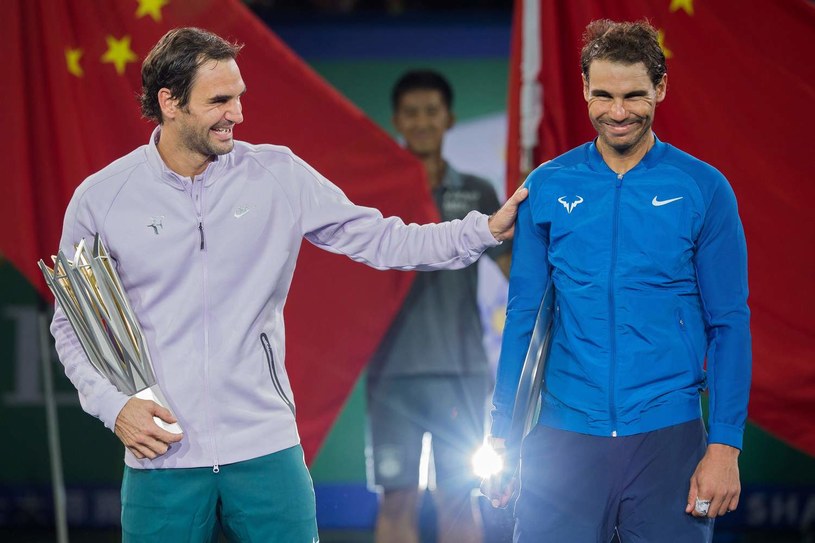 Roger Federer i Rafael Nadal. /AFP