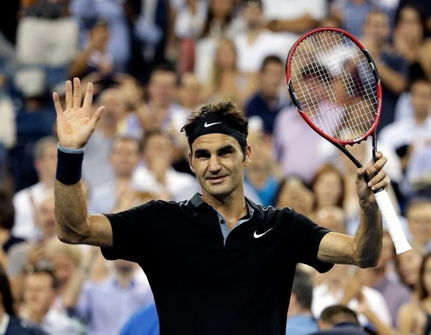 Roger Federer rozdaje najwięcej autografów /JASON SZENES    /PAP/EPA