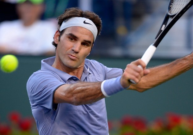 Roger Federer świetnie radzi sobie nie tylko na korcie /PAUL BUCK  /PAP/EPA