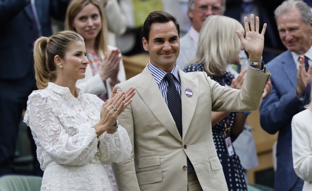 Roger Federer uhonorowany na Wimbledonie. Owacja na stojąco