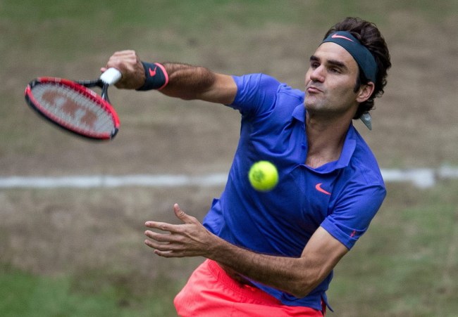 Roger Federer /PAP/EPA/MAJA HITIJ /PAP/EPA