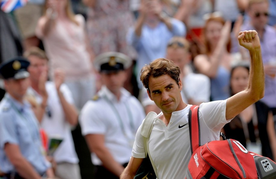 Roger Federer /GERRY PENNY /PAP/EPA