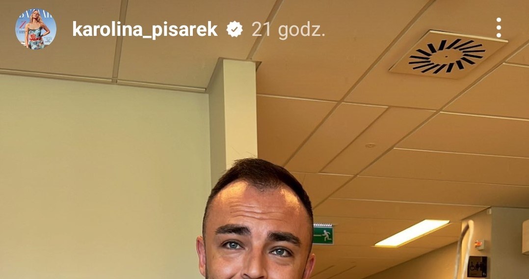 Roger Salla odwiedził Karolinę Pisarek /@Karolina Pisarek /Instagram