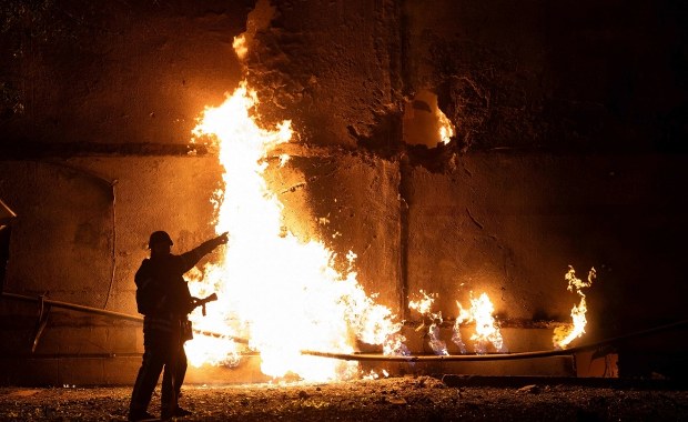 Roje dronów i rakiet również blisko granicy z Polską. Noc grozy w Ukrainie