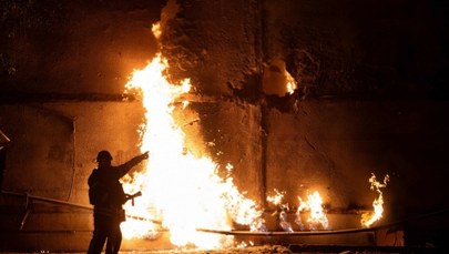 Roje dronów i rakiet również blisko granicy z Polską. Noc grozy w Ukrainie