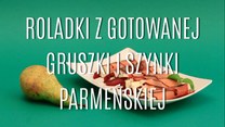 Roladki z gotowanej gruszki