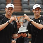 Roland Garros: 14. wielkoszlemowy triumf braci Bryanów w deblu
