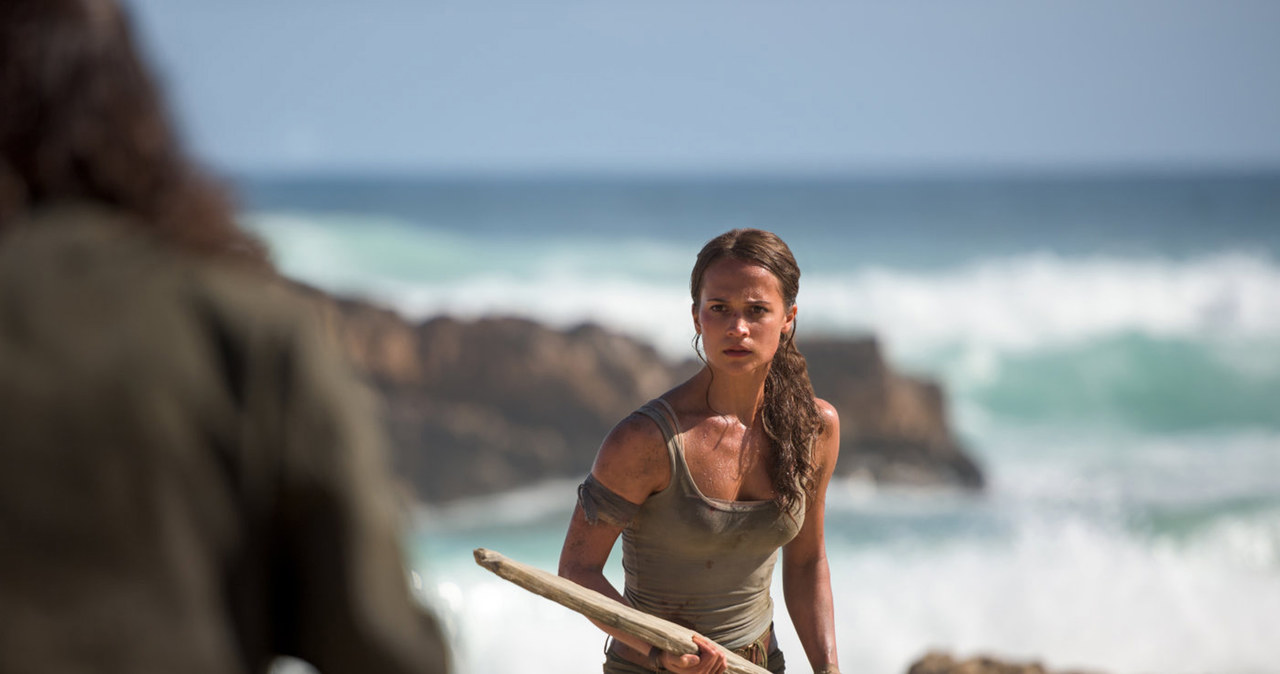 Rolę Lary Croft w filmie Netflixa "Tomb Raider" zagrała aktorka Alicia Wikander /Agencja FORUM