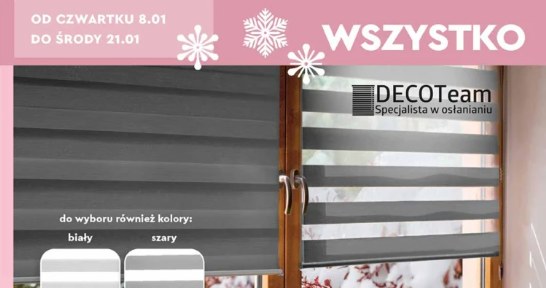 Rolety dzień i noc w kilku wariantach w Biedronce /Biedronka /INTERIA.PL