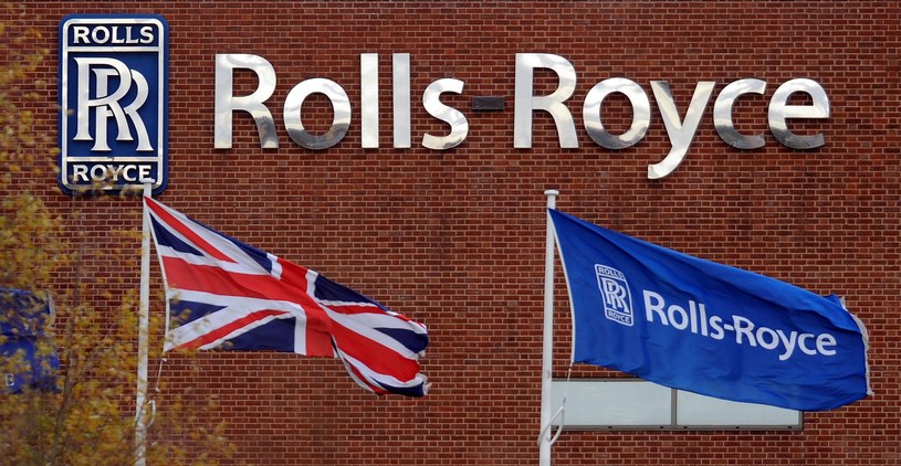 Rolls-Royce, brytyjski producent silników odrzutowych zapowiedział zwolnienia grupowe. Na zdjęciu front fabryki firmy w miejscowości Derby /ANDREW YATES/AFP /AFP