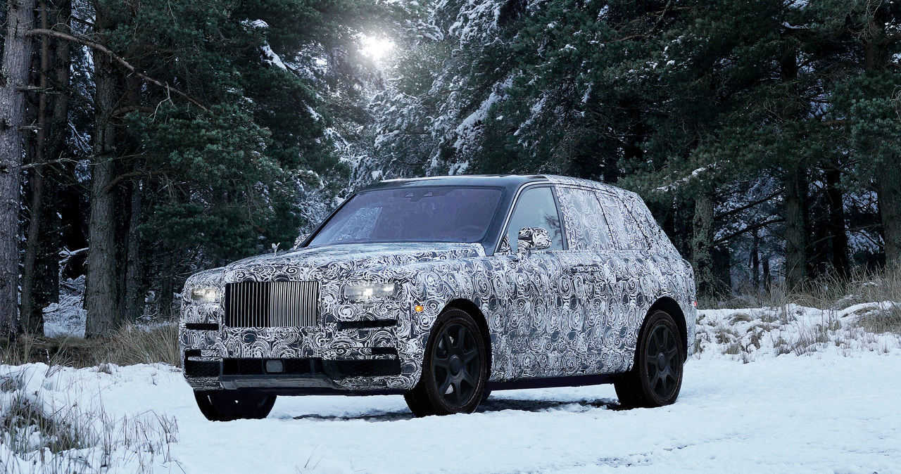 Rolls-Royce Cullinan /Informacja prasowa