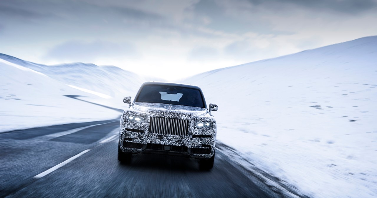 Rolls-Royce Cullinan /Informacja prasowa