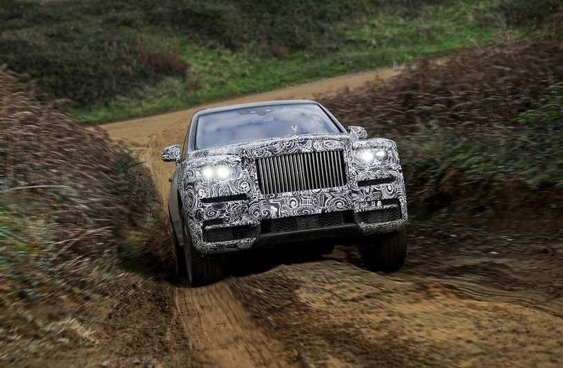 Rolls-Royce Cullinan /Informacja prasowa