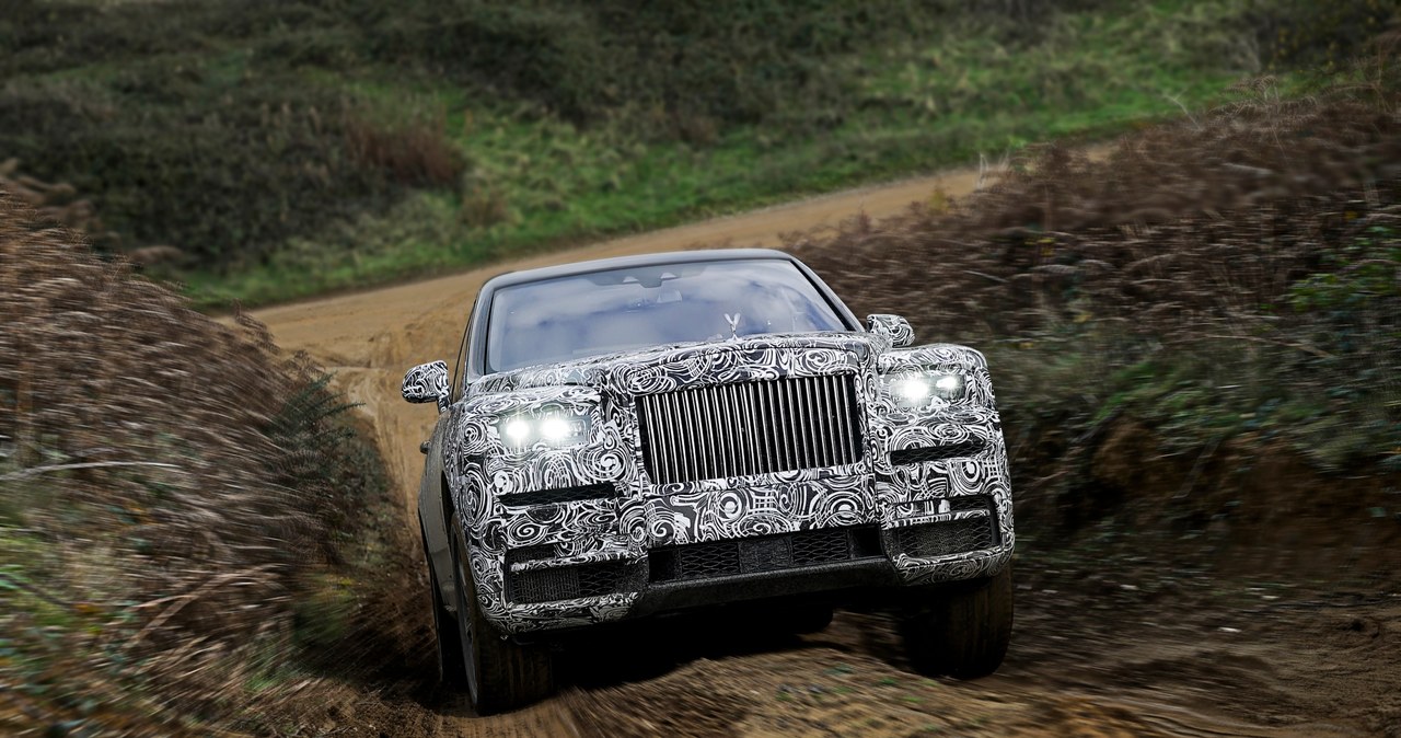 Rolls-Royce Cullinan /Informacja prasowa