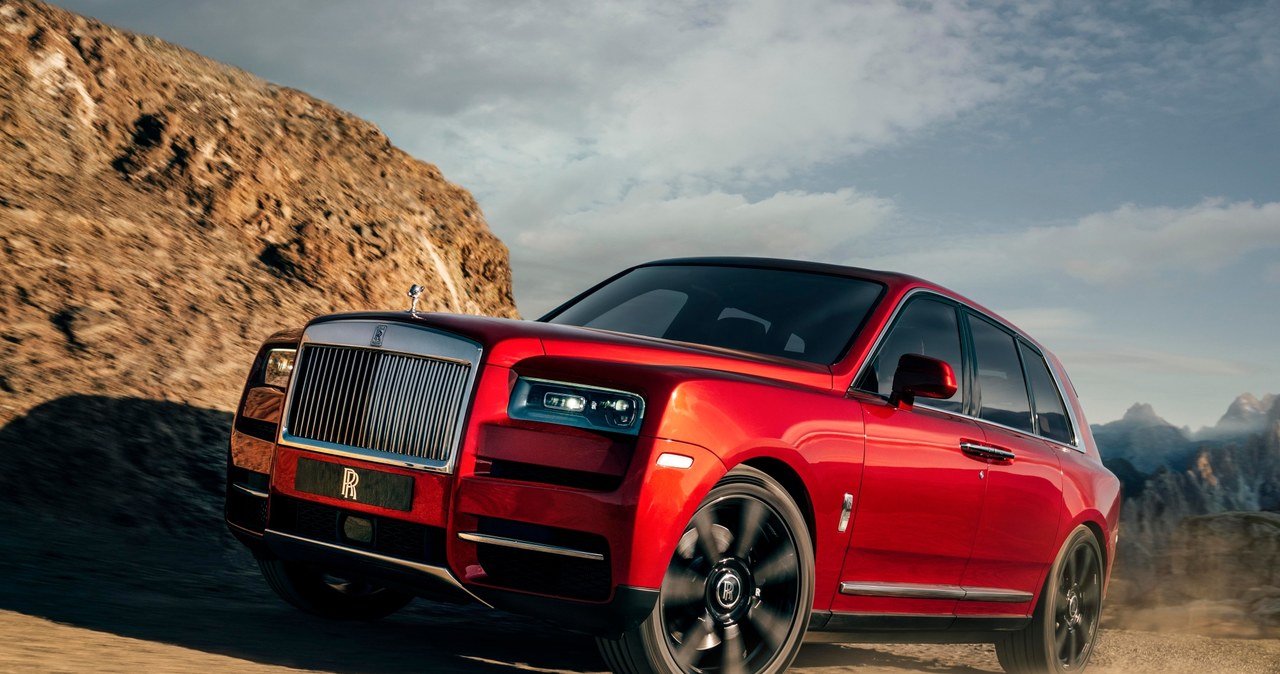 Rolls-Royce Cullinan /Informacja prasowa