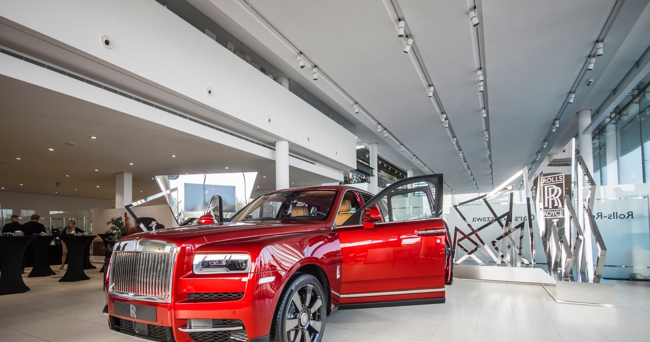 Rolls-Royce Cullinan /Informacja prasowa