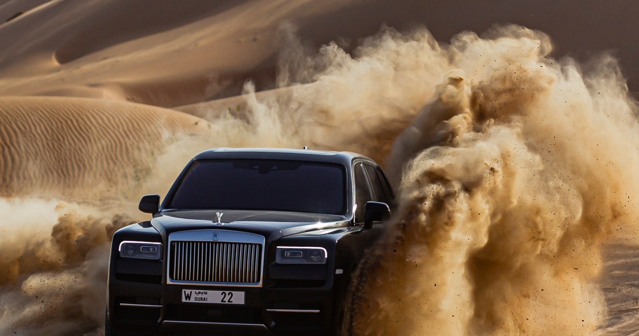 Rolls-Royce Cullinan /Rolls Royce /materiały prasowe