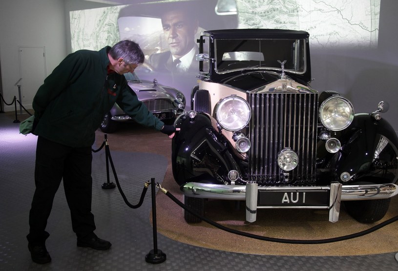 Rolls-Royce którym jeździł Auric Goldfinger /Getty Images
