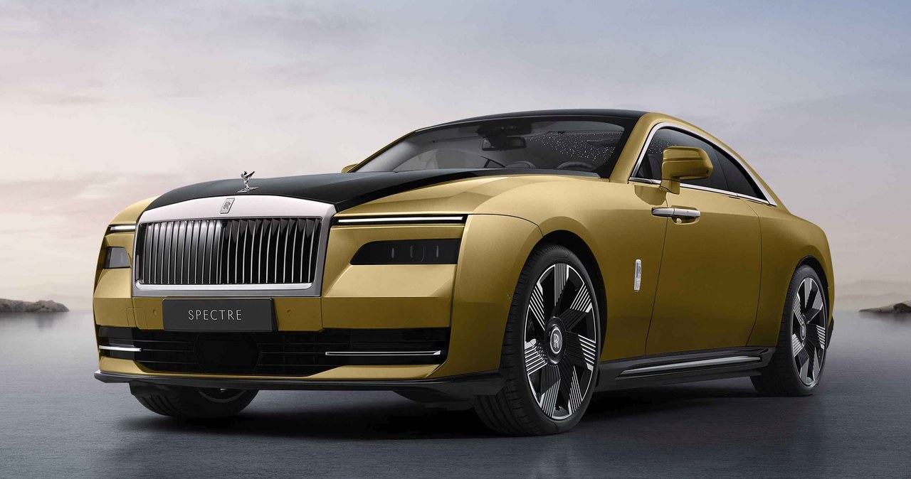 Rolls-Royce Spectre zaprezentowany /materiały prasowe