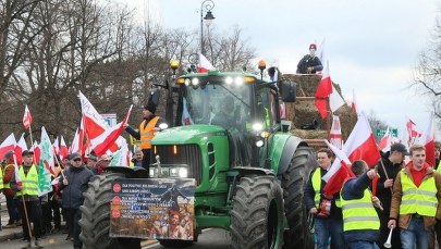 Rolnicy blokują przejście graniczne z Niemcami. Protest potrwa do środy