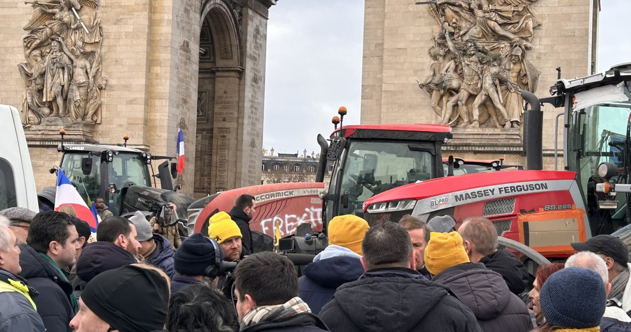 Rolnicy blokujący Paryż: Mercosur już przegraliśmy!