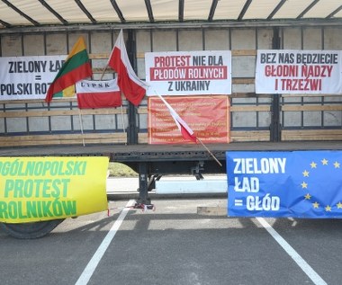 Rolnicy mogą na miesiąc zablokować granicę z Litwą