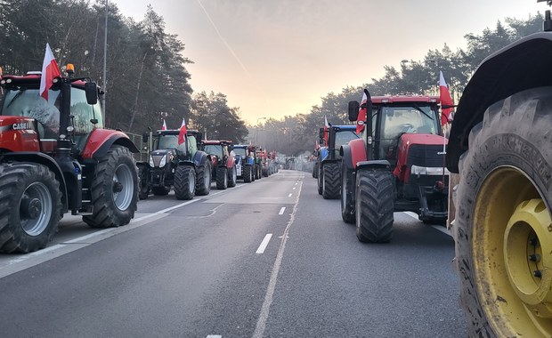 Rolnicy protestowali na przejściu z Niemcami w Świecku