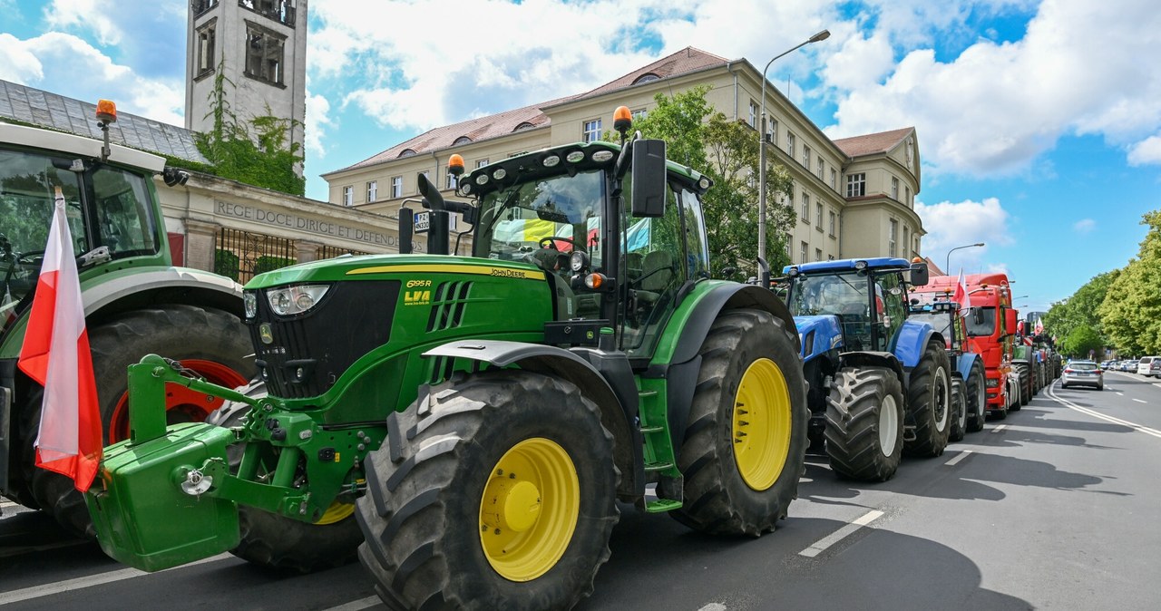 Rolnicy protestują w Szczecinie. Nie dla Zielonego Ładu /Lukasz Gdak /East News