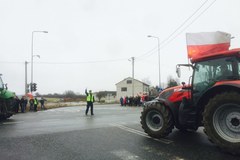 Rolnicy w drodze do Warszawy