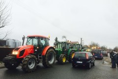 Rolnicy w drodze do Warszawy
