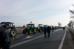 Rolnicy wyszli na ulicę