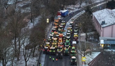 Rolnicy z Niemiec na granicy z Polską. Trudna sytuacja polskich przedsiębiorców