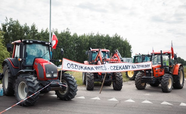 Rolniczy protest w Dorohusku zawieszony