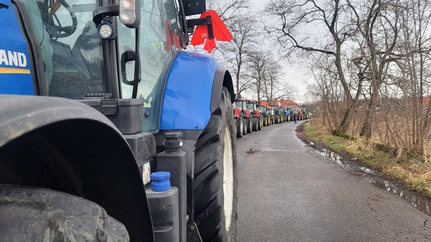 Rolniczy protest /Beniamin Piłat /RMF24