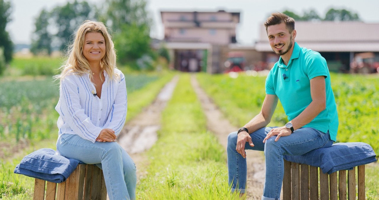 "Rolnik szuka żony 10": Marta Manowska i Dariusz /materiały prasowe